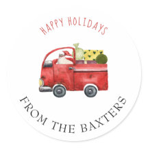 Persoonlijke Red Truck en Kerstmis