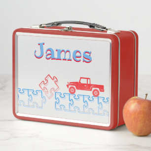 Persoonlijke Red Truck en Puzzle
