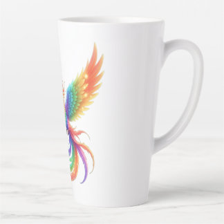 Persoonlijke Regenboog Phoenix Naam Geboortedatum  Latte Mok