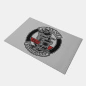 Persoonlijke Retro BarberWinkel Barber Stoel Salon Deurmat (Schuin)