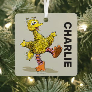 Persoonlijke Retro Kunst Grote Vogel Metalen Ornament