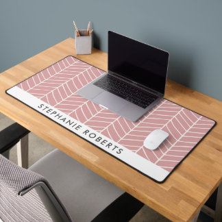 Persoonlijke Retro Roze Bureaumat
