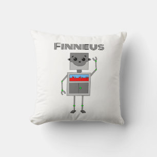 Persoonlijke Robot Thema Kussen