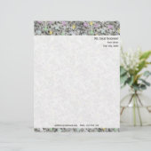 Persoonlijke Rock Pastels met retouradres Gepersonaliseerd Briefhoofd (Staand voorkant)