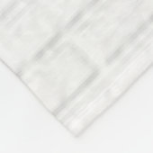 Persoonlijke Rode en Witte Ice Hockey Jersey Fleece Deken (Hoek)