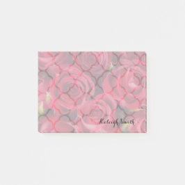 Persoonlijke rode rozen Post it Notes