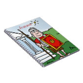 Persoonlijke 'Romans'-geschiedenislaptop Notitieboek (Rechterzijde)
