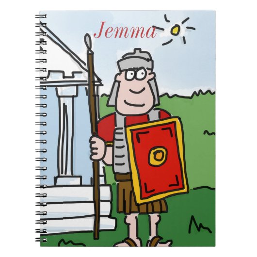 Persoonlijke 'Romans'-geschiedenislaptop Notitieboek (Voorkant)