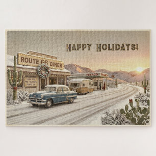 Persoonlijke Route 66 Vakantie Uitdaging Legpuzzel