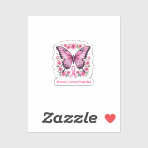 Persoonlijke Roze Borstkanker Bewustzijn Sticker