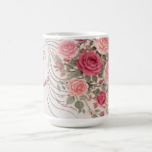 Persoonlijke Roze Roos Bloemige Haar Vrouw Elegant