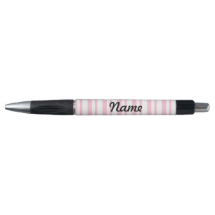 Persoonlijke roze streep pen