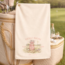 Persoonlijke Roze Strik Golf Moeder