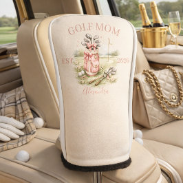 Persoonlijke Roze Strik Golf Moeder Golfheadcover