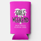 Persoonlijke roze weekendtrip voor meisjes (Achterkant)