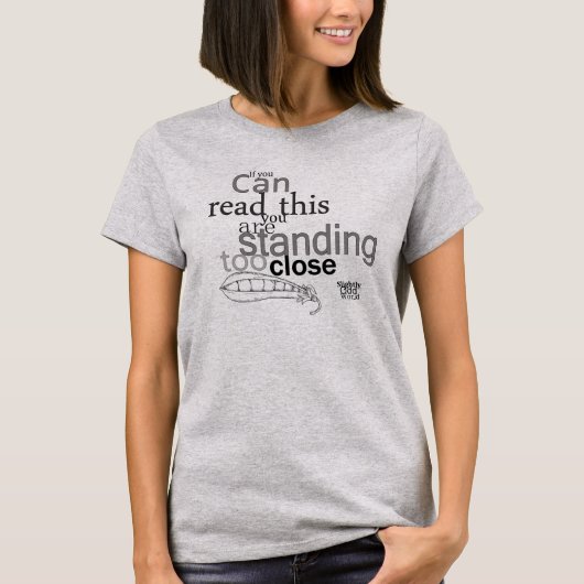 Persoonlijke ruimte, Angst/Autisme Bewustheid T-shirt (Voorkant)