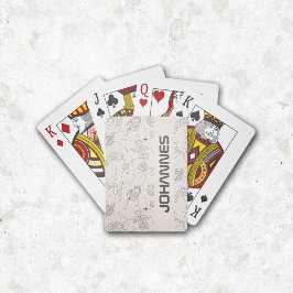 Persoonlijke Ruimtevaart Melkweg Universum Ster Pokerkaarten