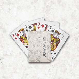 Persoonlijke Ruimtevaart Melkweg Universum Ster Pokerkaarten