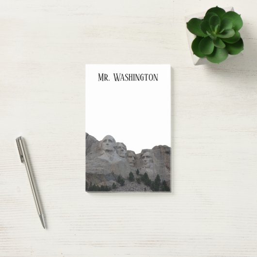 Persoonlijke Rushmore-foto Post-it® Notes (Kantoor)