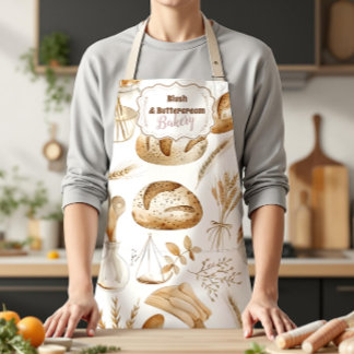 Persoonlijke Rustieke Bakkerij Schort