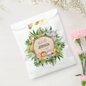 Persoonlijke Safari Animals Partij Bedankzakje (Gezegeld)