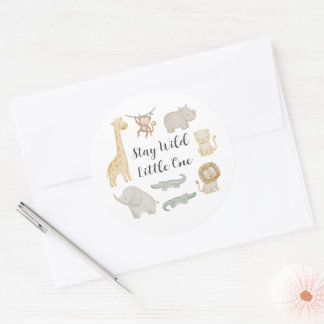 Persoonlijke Safari Dieren Favoriete Stickers