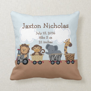 Persoonlijke Safari Train Pillow Keepomwille Kussen