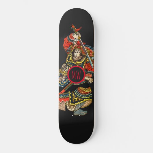 Persoonlijke Samurai Skateboard (Voorkant)
