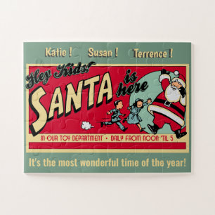 persoonlijke Santa Puzzle Legpuzzel