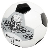 Persoonlijke schedel en ontsteking voetbal (Drie kwart)