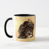 Persoonlijke Schnoodle Hond Combo Mok (Links)