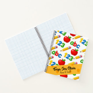 Persoonlijke schoolbenodigdheden Spiraal Notebook Notitieboek