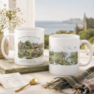 Persoonlijke Schotland Reis Mug Koffiemok
