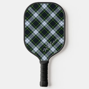 Persoonlijke Schotse ruit Gordon Clan naam Pickleball Paddle