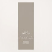 Persoonlijke Script Afstudeercadeau Oefenmat Yogamat (Voorkant)