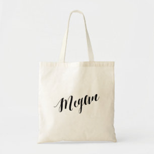Persoonlijke Script-Canvas tas - Megan