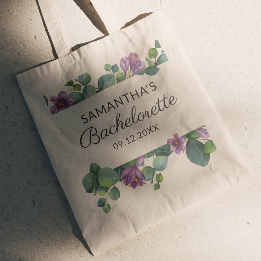 Persoonlijke scriptbachelorette Weekend Party Tote Bag