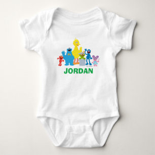 Persoonlijke Sesame Street-personages Romper