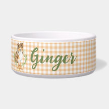 Persoonlijke Sheltie Laurel in een Lauriertak