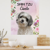Persoonlijke Shih Tzu Poster (Keuken)