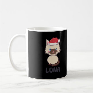 Persoonlijke Siamese Kat Kerstmug Koffiemok