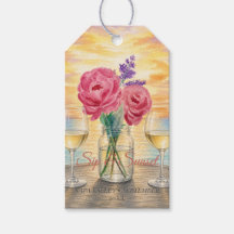Persoonlijke Sip & Sunset Weekend Welkomstcadeauta
