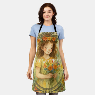 Persoonlijke sjabloon retro schilderkunst kunstwer schort