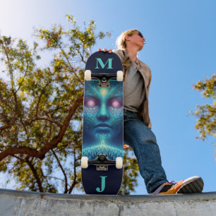 Persoonlijke Skateboard met Ruimte Alien