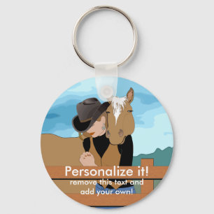 PERSOONLIJKE SLEUTELHANGER Cowgirl Prayer