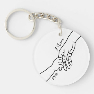 Persoonlijke sleutelhanger met hand