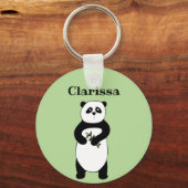 Persoonlijke Sleutelhanger van het Beer Panda (Voorkant)