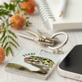 Persoonlijke Sleutelhanger van Leopard Gecko (Voorkant Rechts)