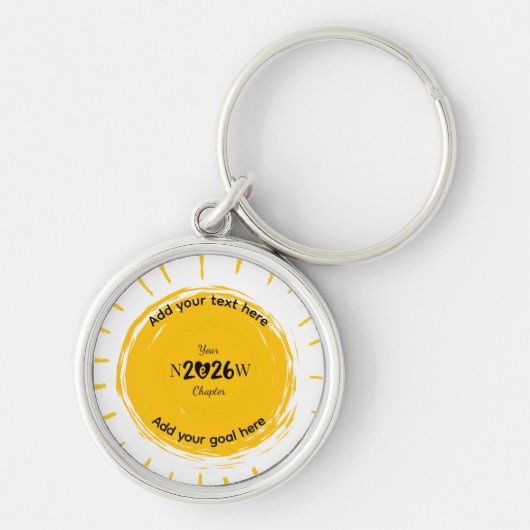 Persoonlijke sleutelhanger voor boekenliefhebbers (Voorkant)