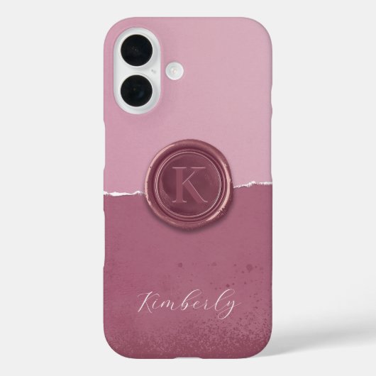 Persoonlijke sluitwas Case-Mate iPhone case (Achterkant)